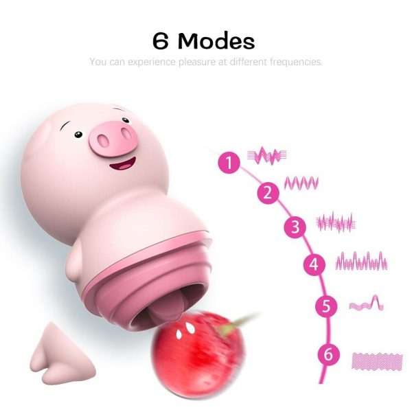 Vibrador de Cerdito "Shape of Love" - Imagen 2