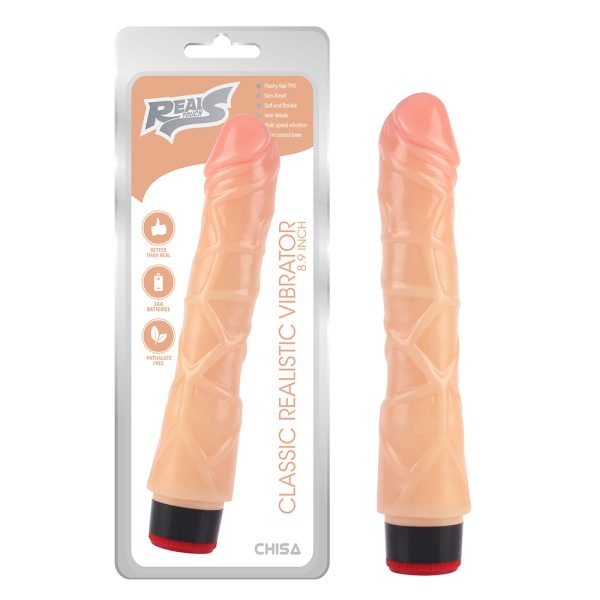 Dildo vibrador 22,6cm Oslo RealBeats CHISA