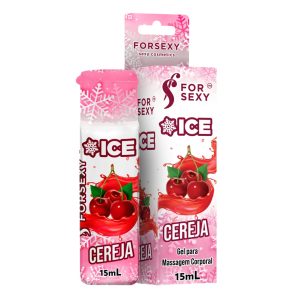 GEL PARA MASAJES SABOR CEREZA CON EFECTO FRÍO